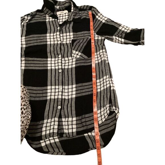 Thread & Supply Plaid Button Down Shirt Long Sleeve Casual Everyday - Picture 8 of 9
